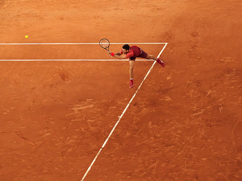 Novak Djokovic at Roland Garros 2024 — Photo: Chabe01, CC BY-SA 4.0