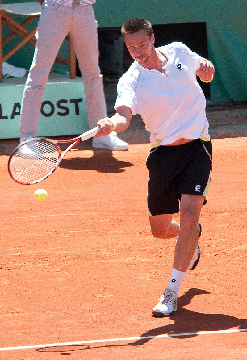 Robin Soderling at Roland Garros 2009 — Photo: Chris Eason, CC BY 2.0